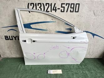 w/dents 2018 - 2019 - 2020 - 2024 TOYOTA CAMRY FRONT RIGHT PASSENGER DOOR OEM AY82349