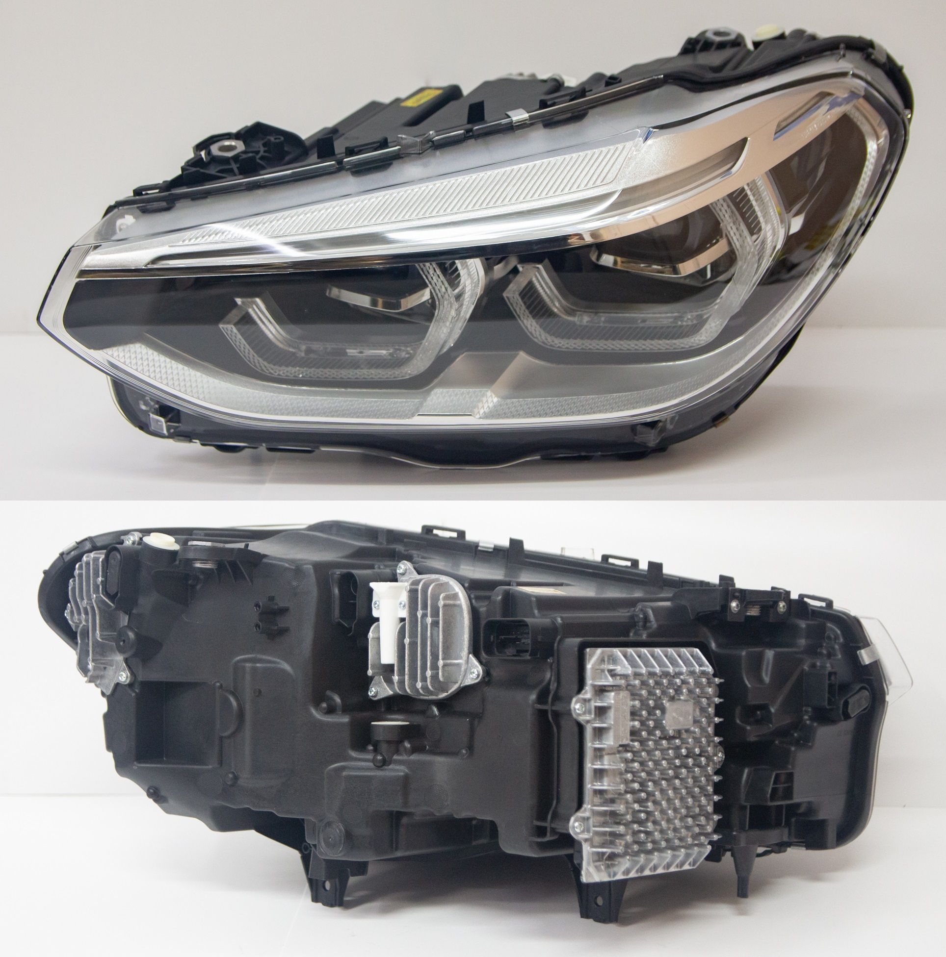 18-21 BMW X3 X4 full LED headlights original complete with modules