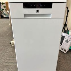 Dishwasher 18" Portable Dishwasher in White 