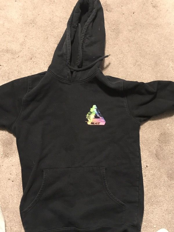 Palace hoodie tri- smudge hoodie medium