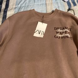 Brand New 2 Zara Sweatshirt  size 11-12 