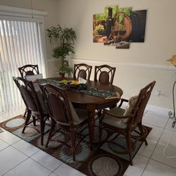 Solid Wood complete Dining set