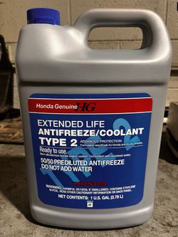 Honda Oem Coolant