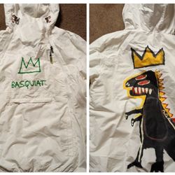 Members Only( Basquiat) Windbreaker Size Large Unisex