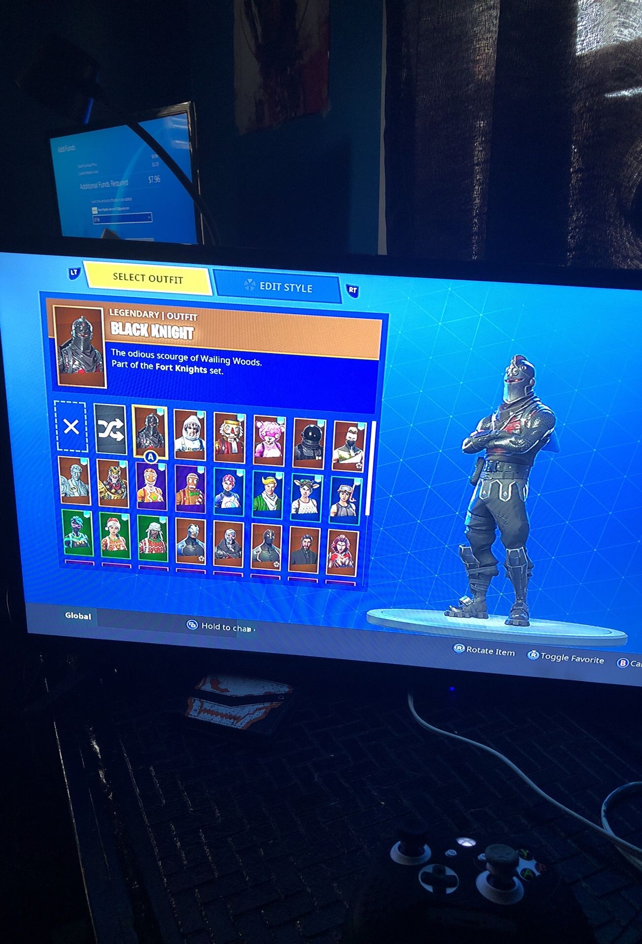 Fortnite Account with all christmas skins and Black Knight