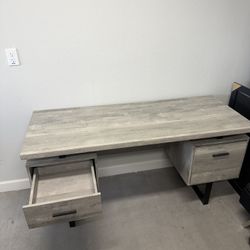 Grey Desk $60 OBO
