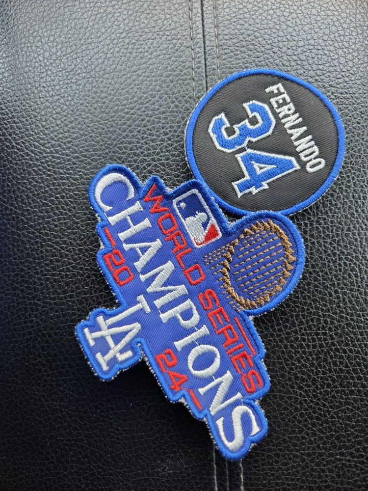 Fernando and World Series Champions Patch