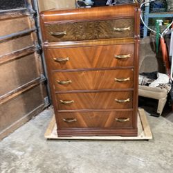 Art Deco Waterfall Dresser