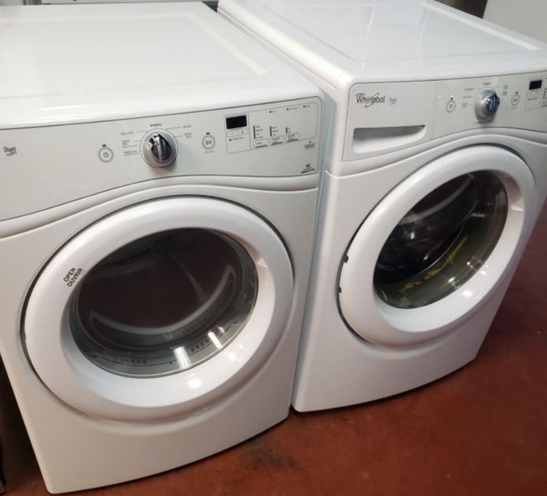 Whirlpool Electric Washer and Dryer
