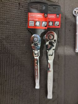 NEW! Craftsman Flex Head Ratchets