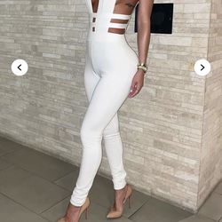 White Jumpsuit 