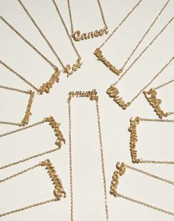 Zodiac Sign Necklaces