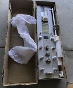 LED Diverter/Dual function Shower Panel - Includes Rough-In Valve