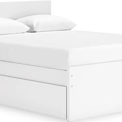 IKEA White Bed Frame 