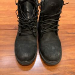 Women’s Black Timberland Linden Boots Size 7