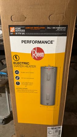 Rheem Performance Electric water heater