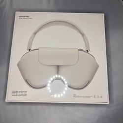 White AirPod Maxes Unopened. Perfect.