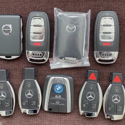 Kia key fob Toyota key fob Hyundai key fob Mini Cooper key fob Nissan key fob Bentley key fob Ford key fob Chevrolet key fob Bmw key fob