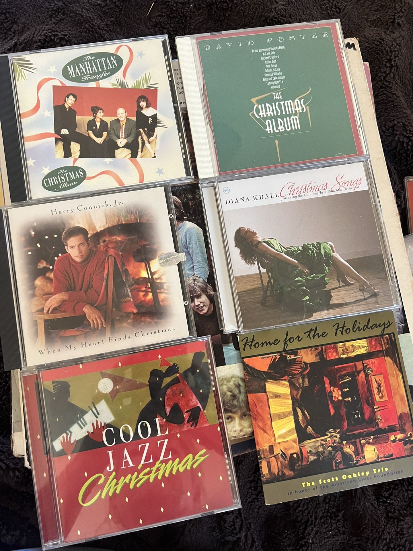 6 Jazzy Holiday/Christmas Music CDs