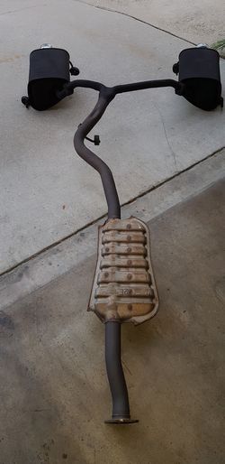 Subaru turbo back exhaust