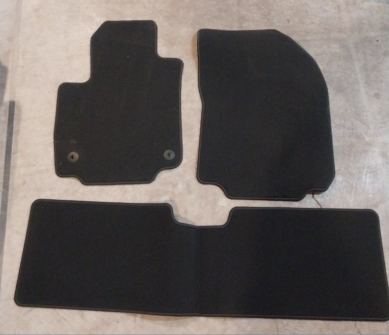 Genuine GM 2018-2020 Chevrolet Equinox Floor Mats 3 Piece Set Black OEM