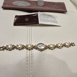 Gold-plated Vintage Peril Bracelet Watch