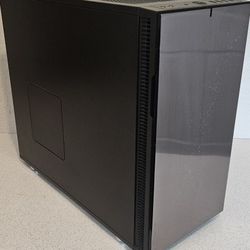Fractal R4 Define, Black/Brushed Silver 