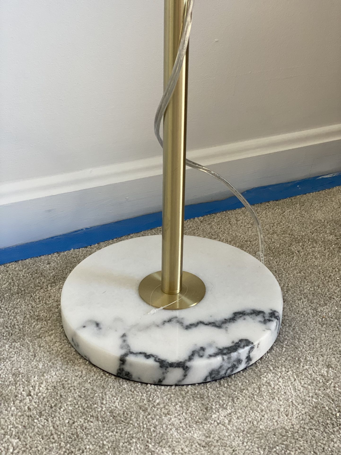 FREE / PICK UP - Marble/ Gold Floor Lamp