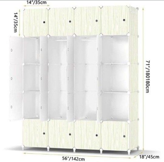 Closet Cube Organizer Shelves Cabinet