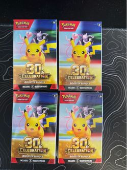 Pokémon TCG 30th Celebration Booster Bundle 🎉