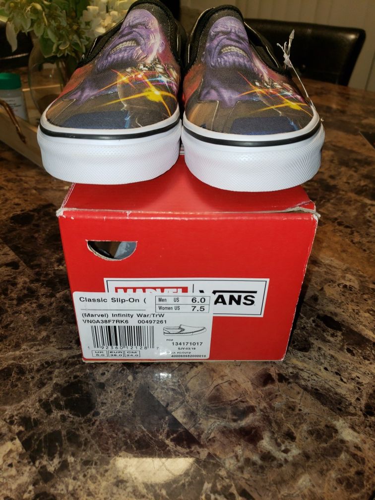 Infinity War Vans Marvel Avengers Thanos Vans Shoes 2025