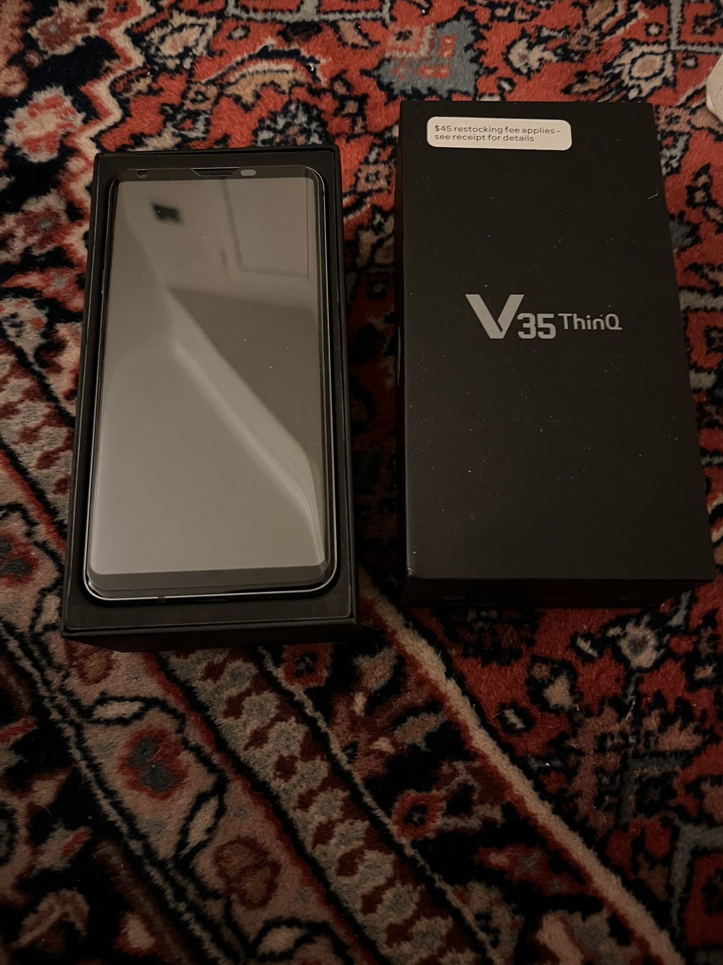 LG V35 Phone. Perfect Condition. Unlocked And Wiped