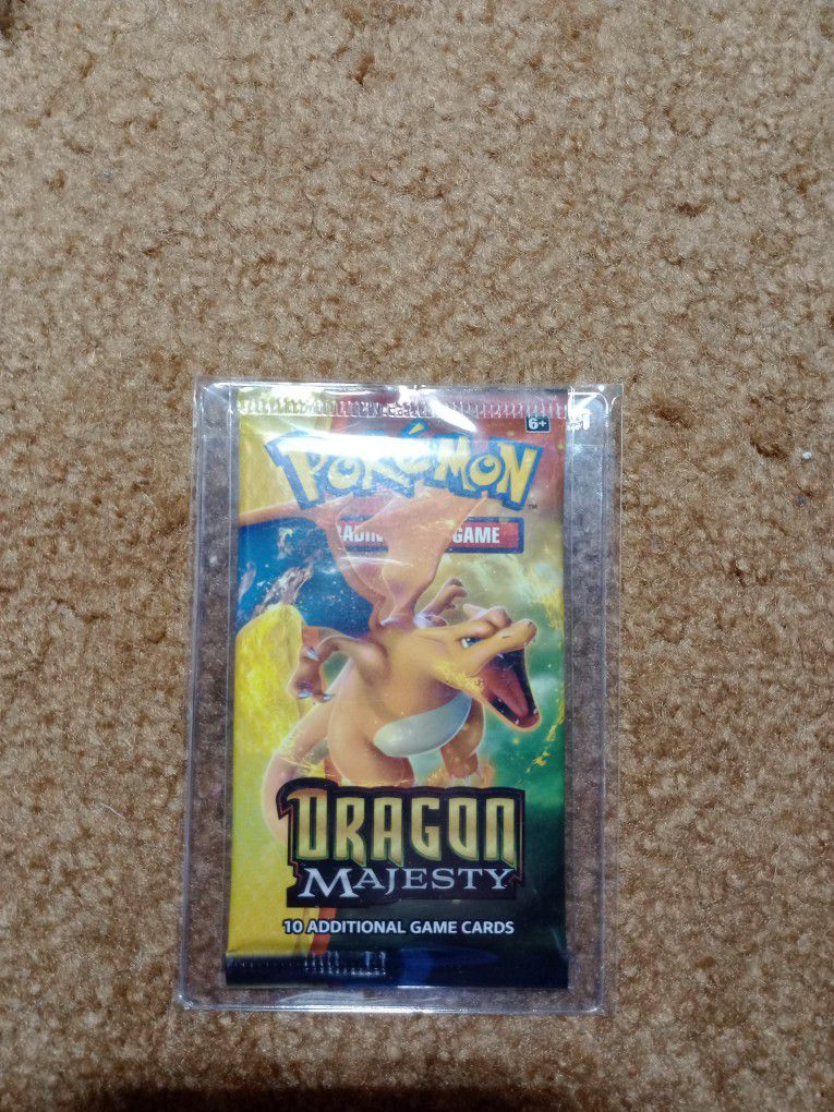 Pokemon Dragon Majesty Sealed Booster Pack Pokemon Dragon Majesty Sealed Booster Pack