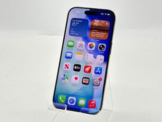 Apple iPhone 16 Pro A3083 256GB Unlocked Black Titanium - Cracked Back