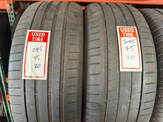 245/45/20 Pirelli Pzero (2 Tires)