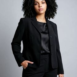 Rafaella Black Tailored Blazer Jacket