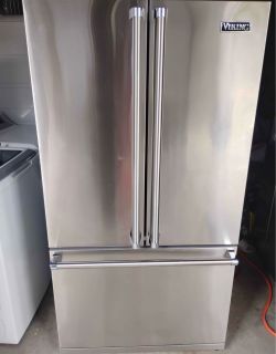 Viking French Door Refrigerator 36 inch counter depth