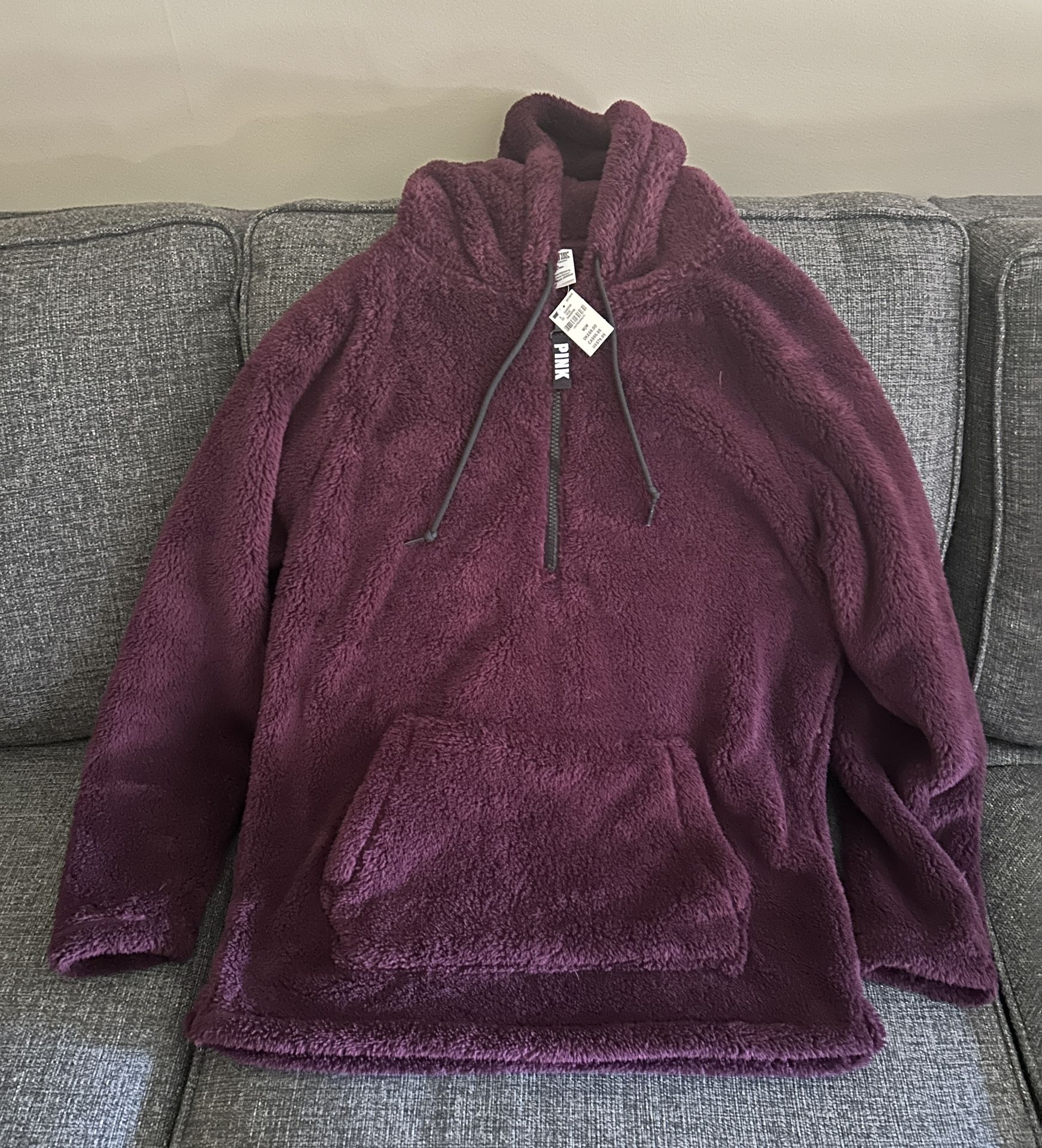 Victoria Secret PINK Maroon fleece