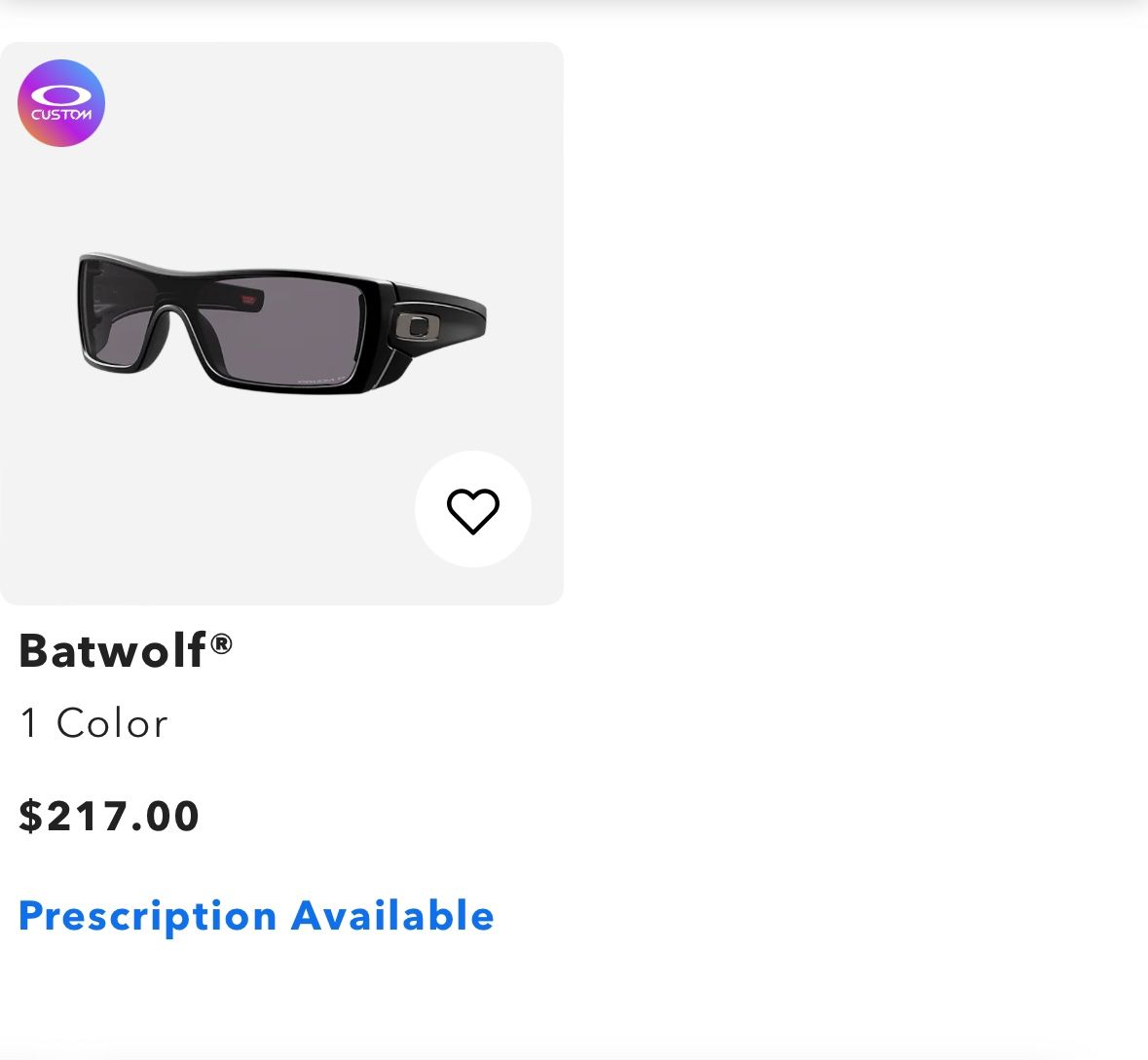 Oakley Batwolf
