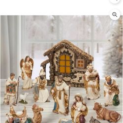 Kirkland Signature 14-piece Hativity Set - Celebrate the miracle of jesus birth