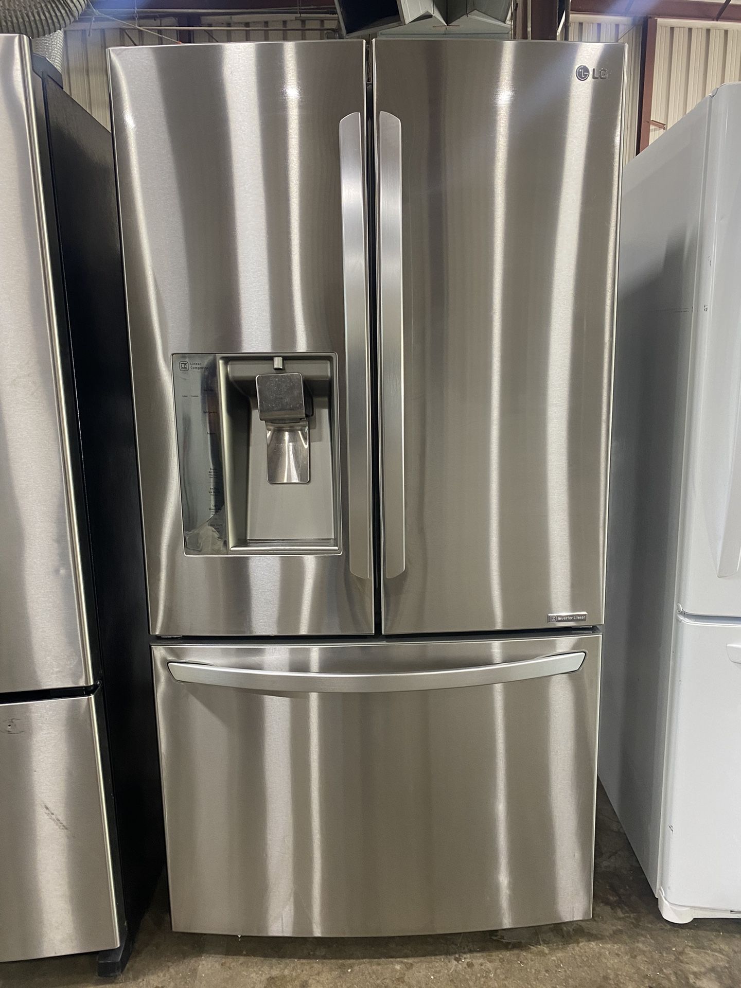 Lg Beginners Set Fridge Washer Electric Dryer And Electric Stove