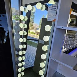 Brand New Floor Mirror With LED Light & Speaker Bluetooth $599