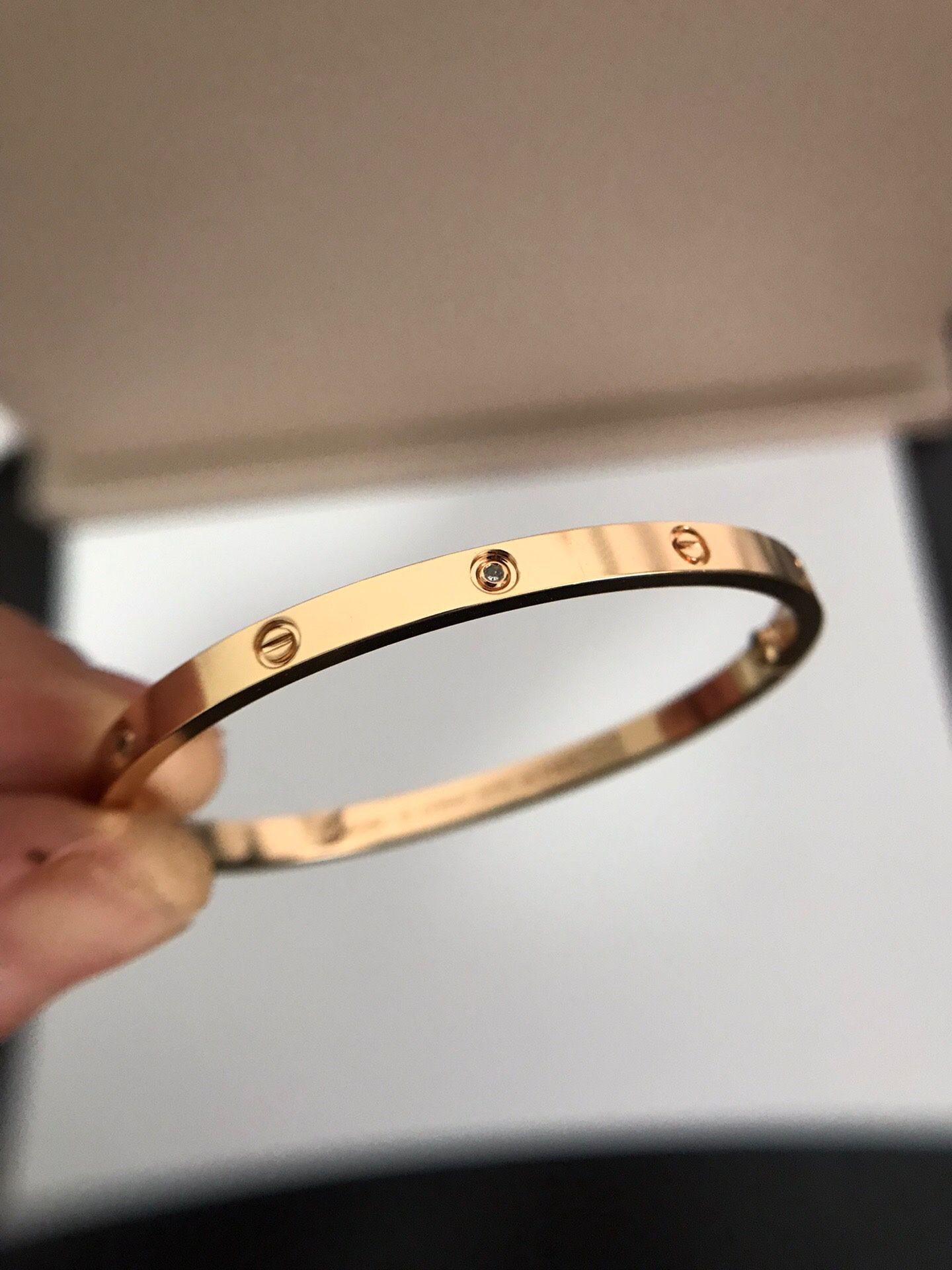 Cartier Classic Narrow Version Love Bracelet with Diamond