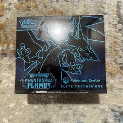 Pokemon Phantasmal Flames Pokemon Center Elite Trainer Box