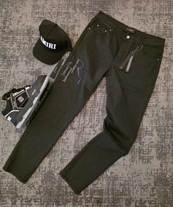 Full Black Amiri Pants For Man