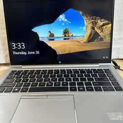 14” HP Elitebook Laptop + Charger , 845 GB [FOR PARTS ONLY!]