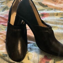 Clarks Chunky Heel 