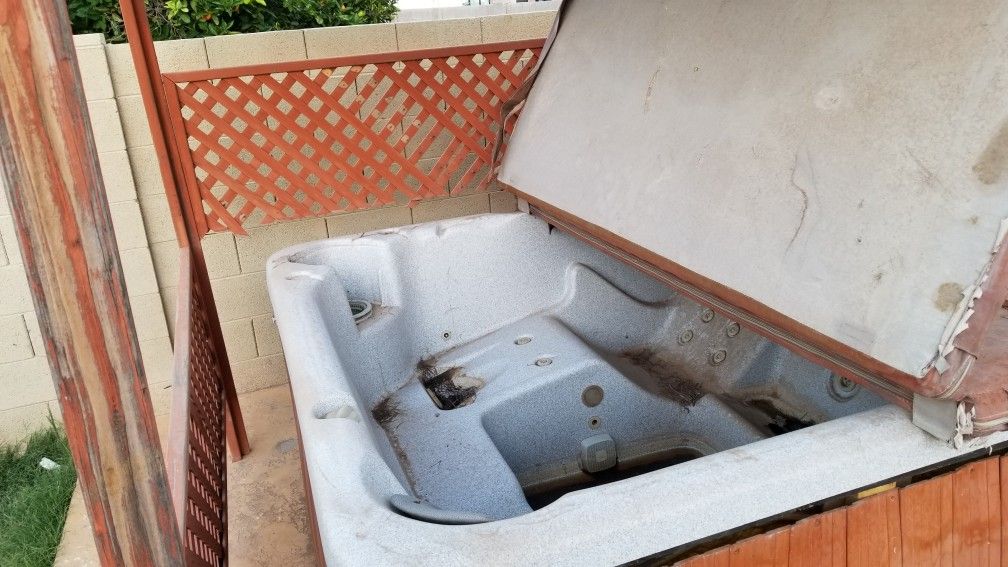 Free hot tub