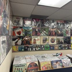 Over 10k Records Cassette Tapes Lps 45s Cds Vinyl