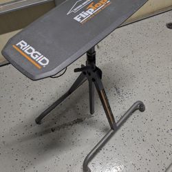 Ridgid Flip top Portable Work Support Table Fliptop Wood